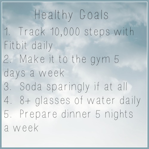 Healthy Goals